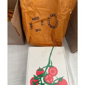 Harry Styles NIB | KISS ALL THE TIME Tea towel , egg timer, bag POMODORO BOX SET